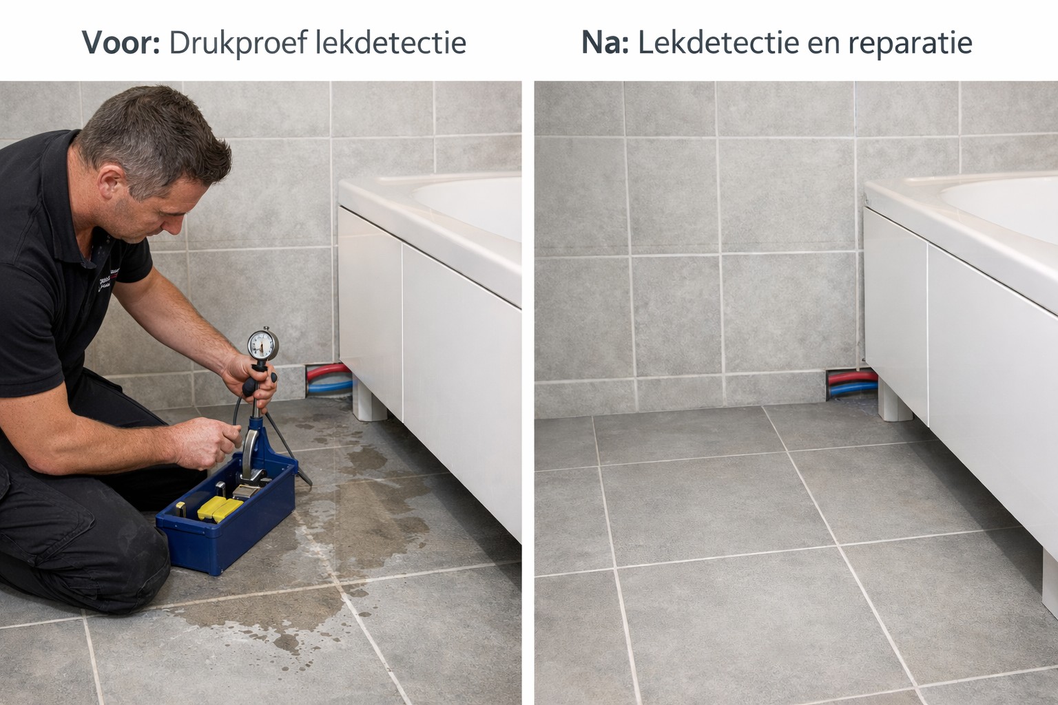 Drukproef lekdetectie: de oplossing voor verborgen lekkages